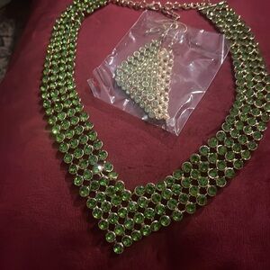 New peridot Austrian crystals